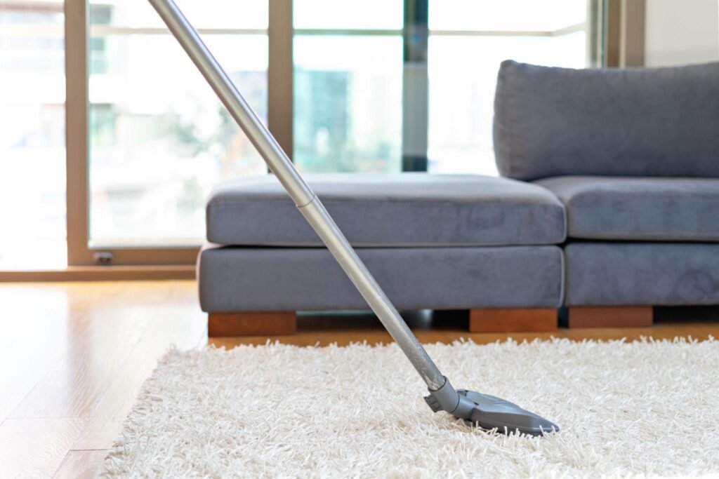 vacuuming bedroom carpet Sheffield