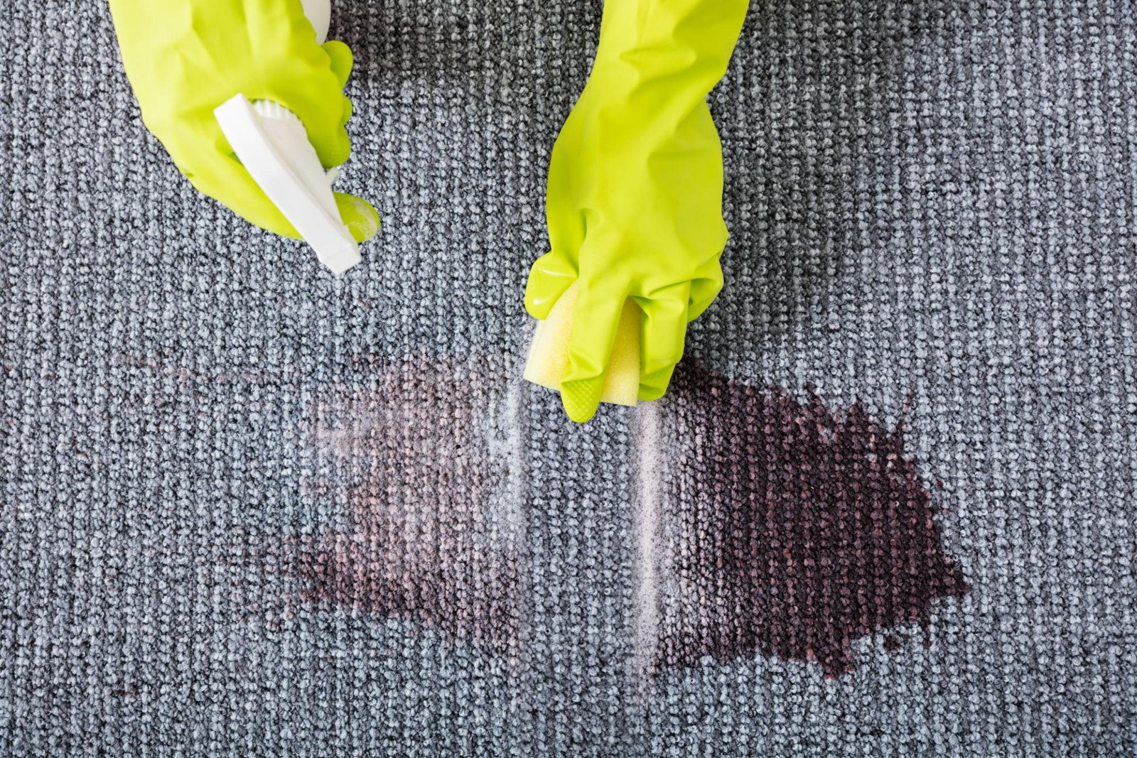 removing carpet stains Sheffield